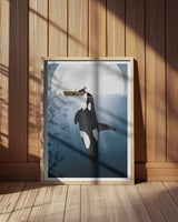 Orca Poster och Canvastavla