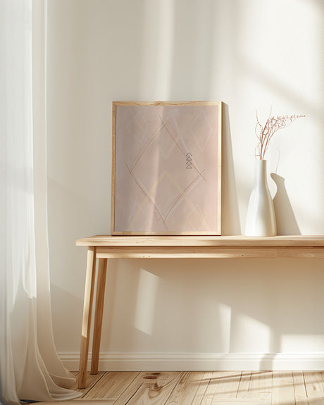 3x4 Aspectratiosoftpink20 Poster och Canvastavla