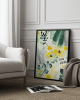 Slowliving Poster och Canvastavla