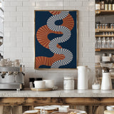 3x4 Aspectratiobluerust44 Poster och Canvastavla