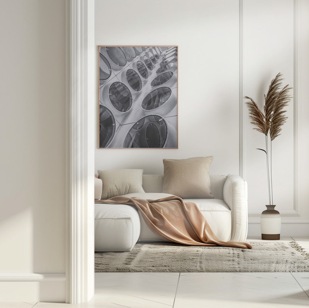Holes and wall reflection Poster och Canvastavla