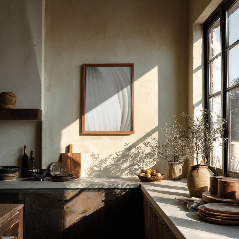 Soft Curves Poster och Canvastavla