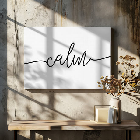 Calm Poster och Canvastavla