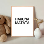 barncitat-hakuna-matata poster