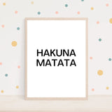 Barncitat Hakuna Matata