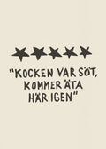Kocken var söt Poster