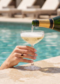 Luxury Poolside Champagne Poster