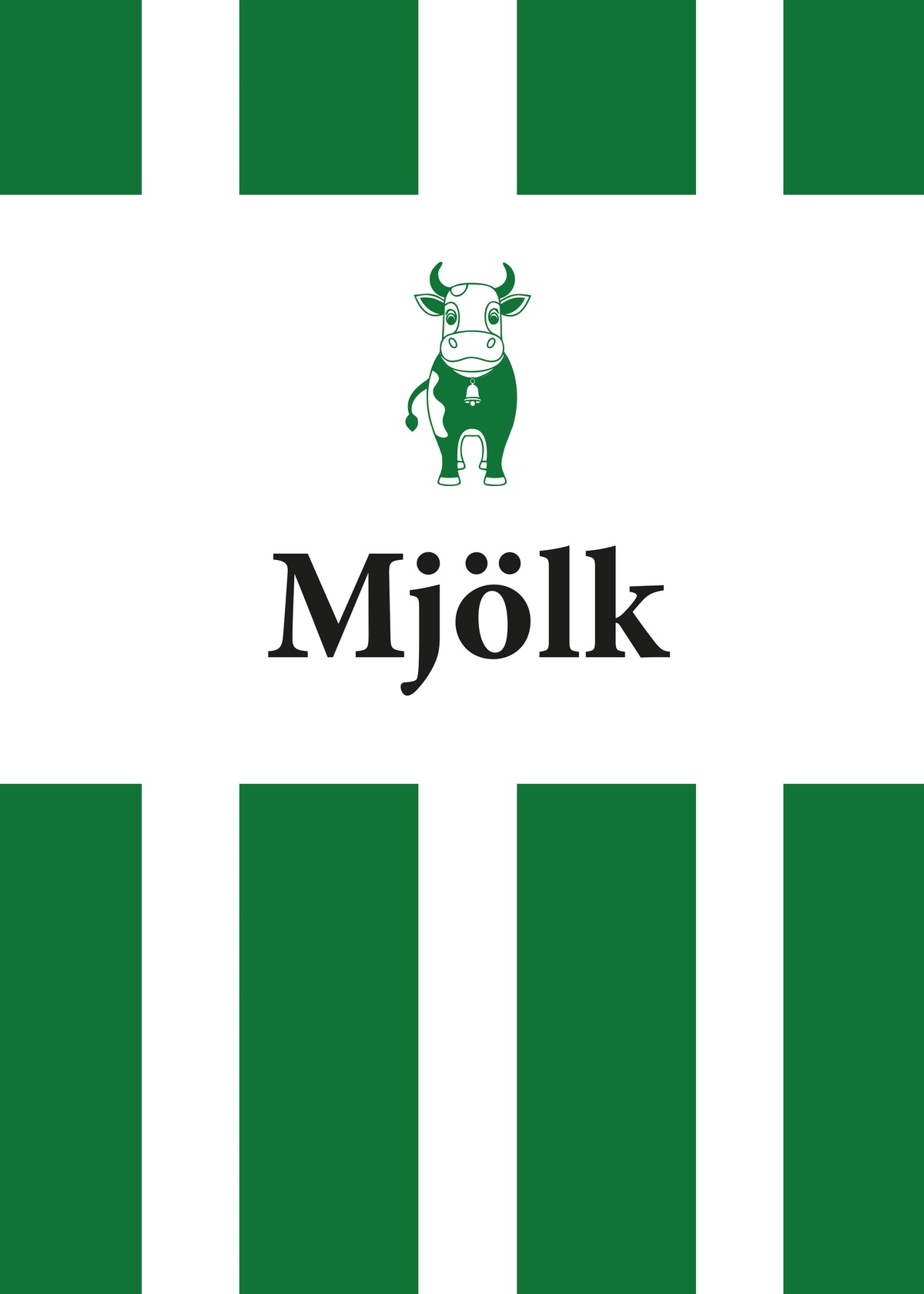 Mjölk Grön Poster