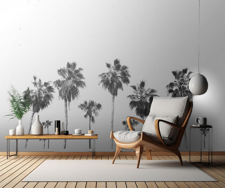 Landscape of Palms Poster och Canvastavla