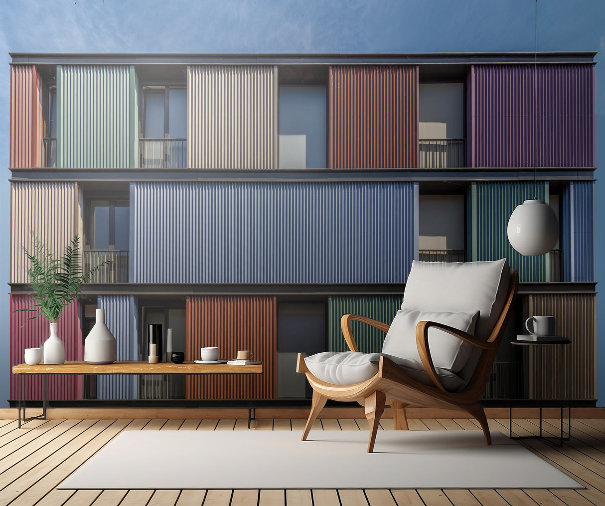 Coloured wall Poster och Canvastavla