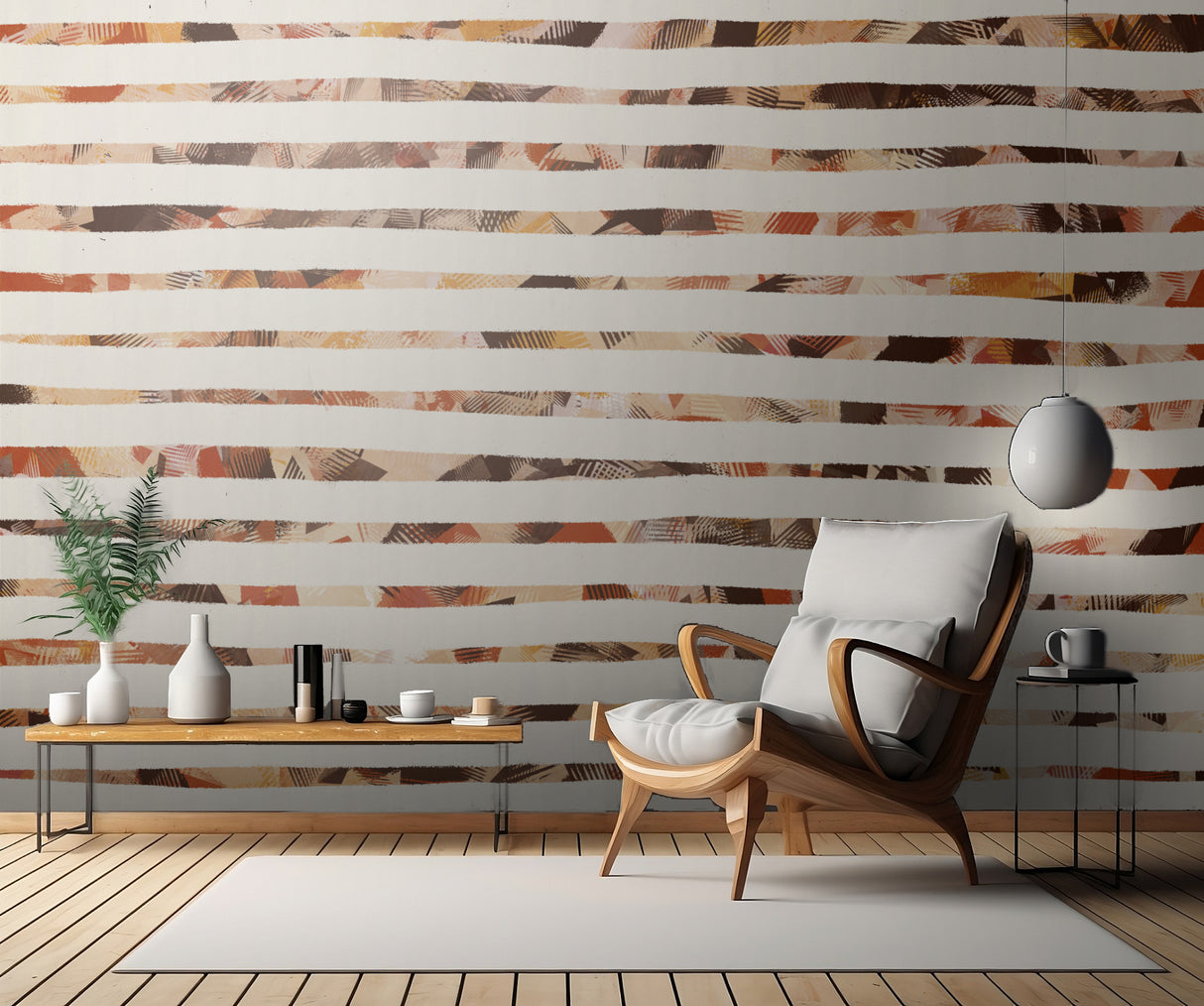 Stripes and Pattern Poster och Canvastavla