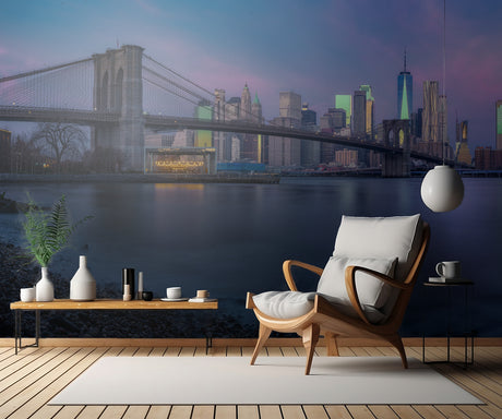 New York Brooklyng Bridge Poster och Canvastavla