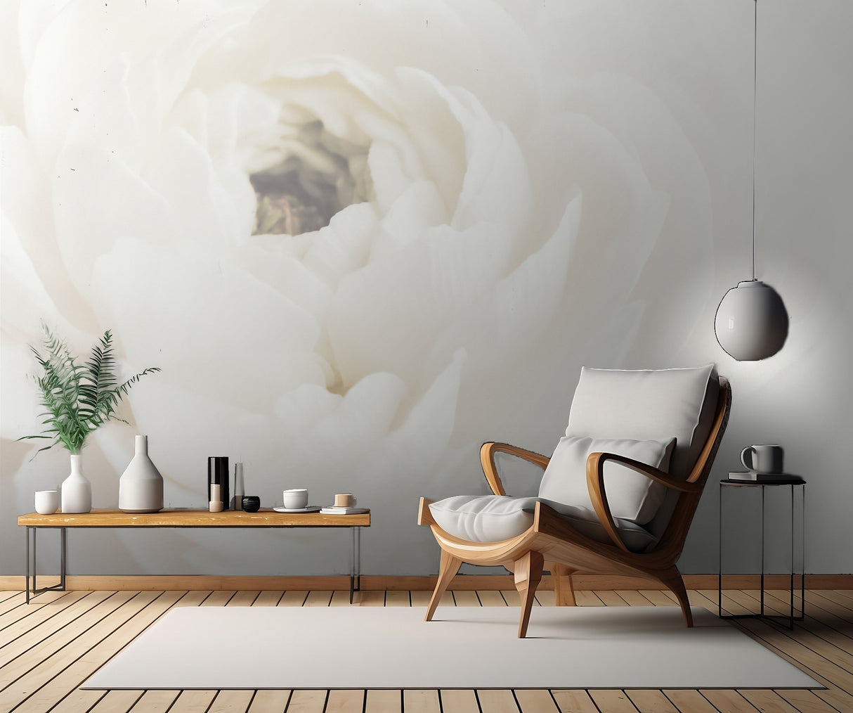 White Flower 02 Poster och Canvastavla