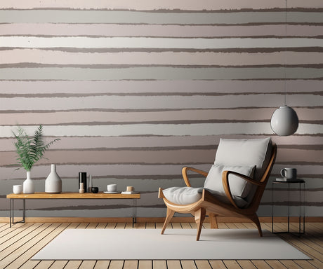 Pastel Stripes PAttern Poster och Canvastavla