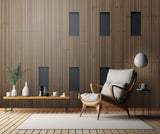 The brown wall Poster och Canvastavla
