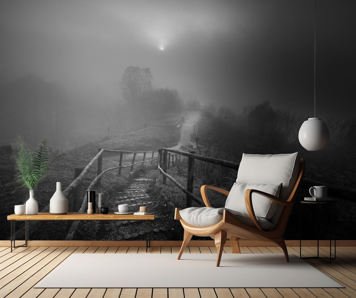 Down the stairs Poster och Canvastavla
