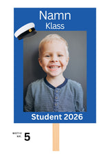 Studentskylt och Studentplakat
