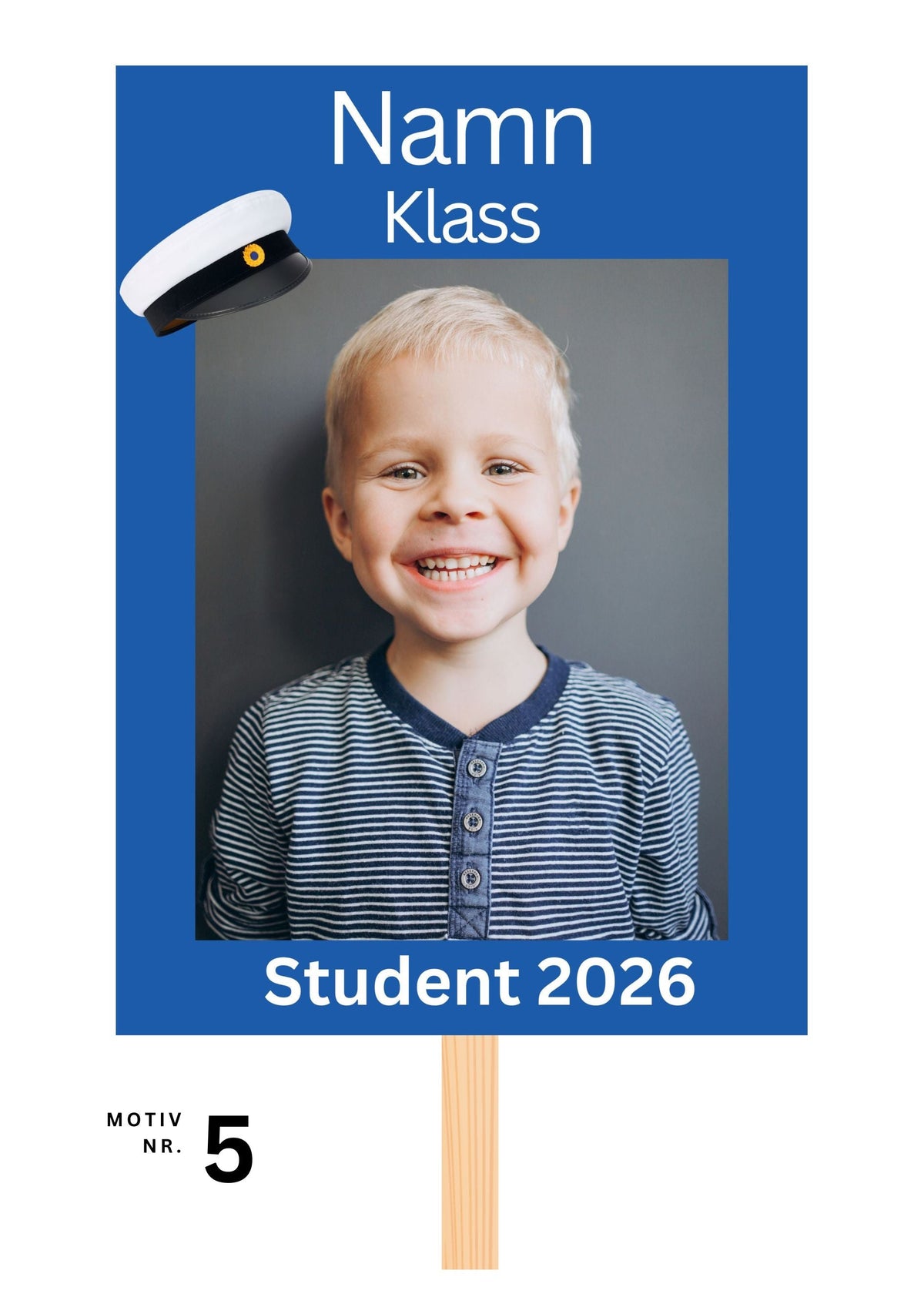 Studentskylt och studentplakat i Sjöbo