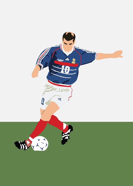 Zinedin Zidane Poster