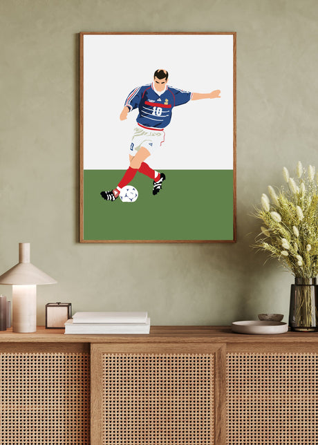 Zinedin Zidane Poster