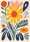 Orange Garden Blooms
