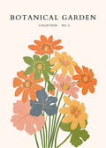 Orange Wildflower Garden