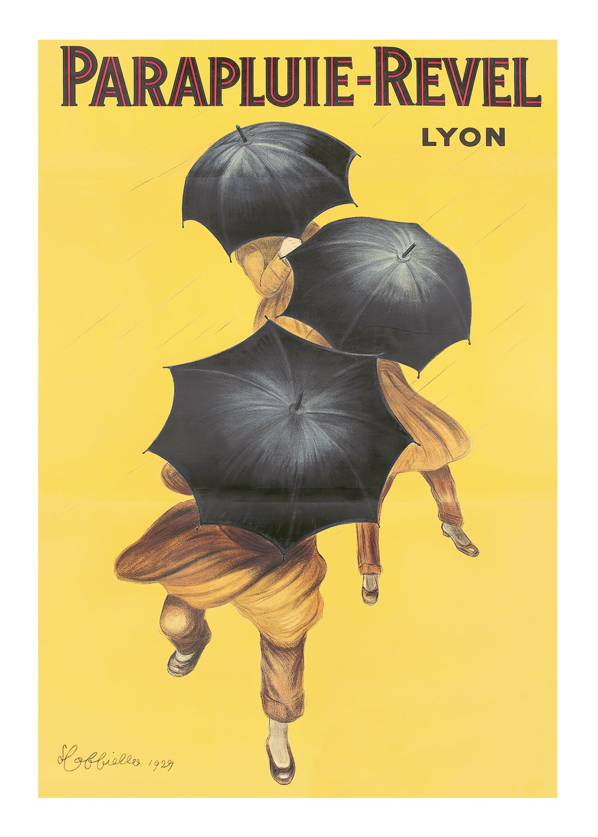 Parapluie-Revel 1929 Leonetto Cappiello