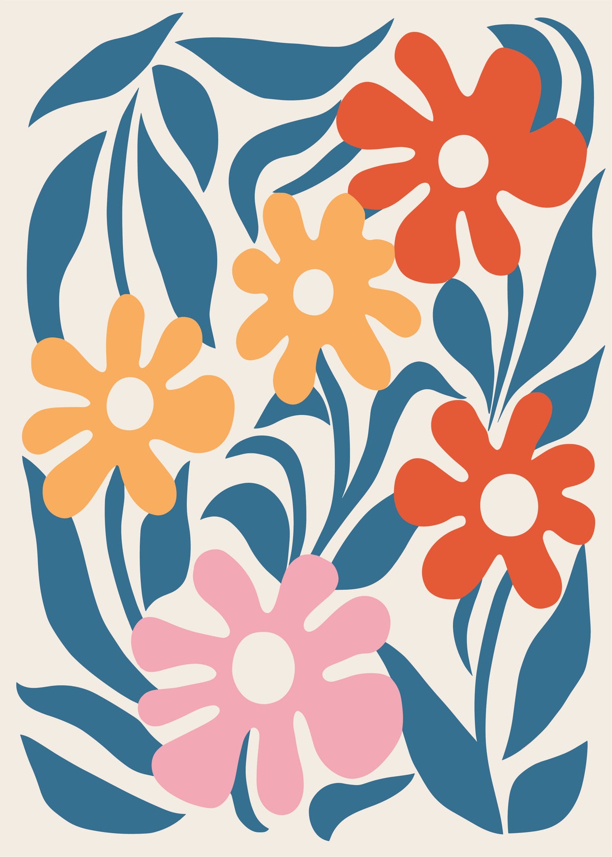 Pastel Folk Bouquet