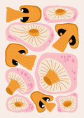 Peach and Citrus Pattern