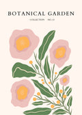 Peach Botanical Blooms