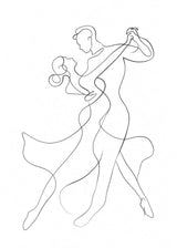 Dancing Pair Canvas