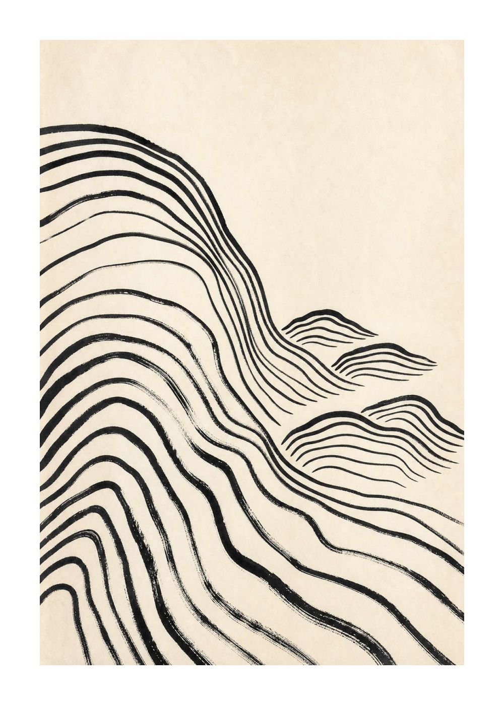 Ink Terrain Poster
