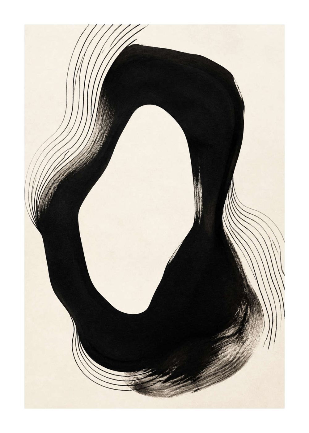 Contour Void Poster