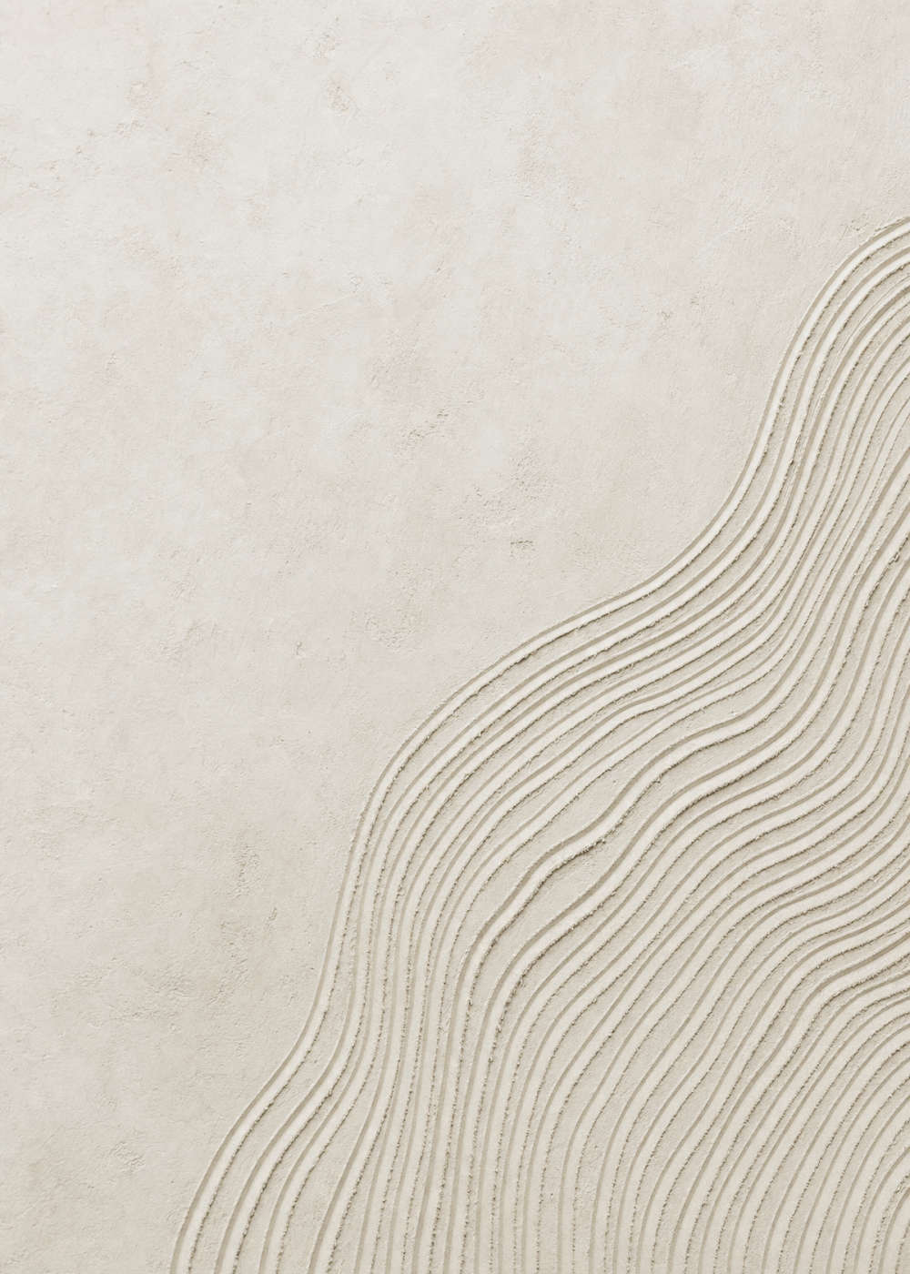Ivory Flow Canvas