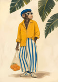 Riviera Monkey Poster