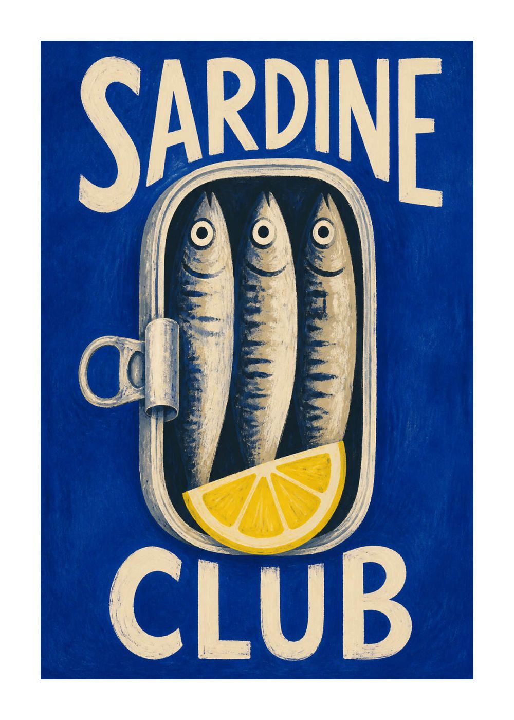 Sardine Club Poster