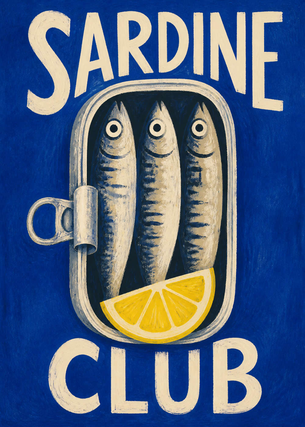 Sardine Club Canvas