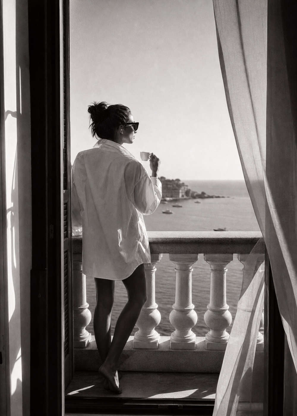 Hotel Balcony Canvas