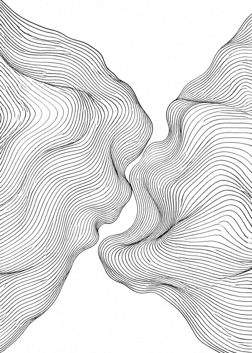 Topographic Flow Poster