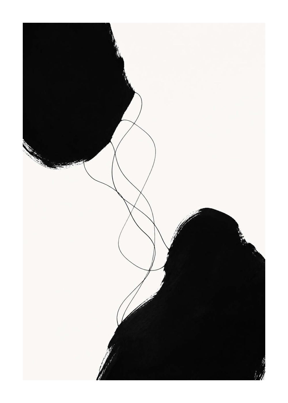 Connected Forms Poster