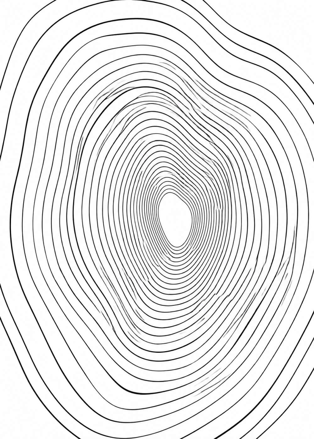 Contour No. 01 Canvas