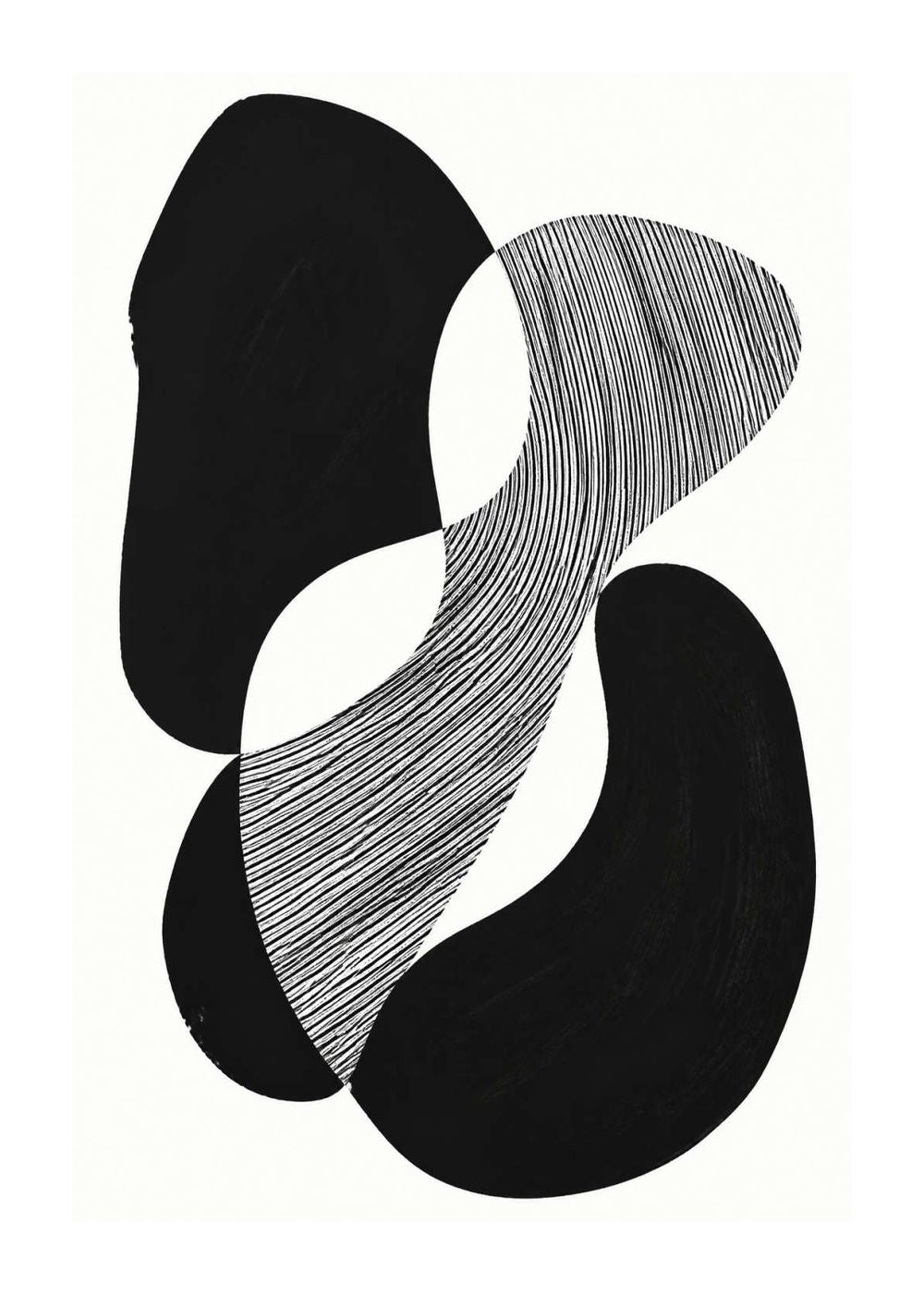 Intersecting Forms Poster