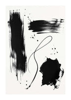 Black Marks Poster