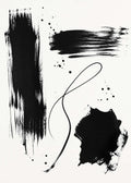 Black Marks Poster