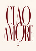 Ciao Amore text Canvas