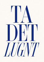 Ta det lugnt text Poster