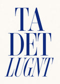 Ta det lugnt text Canvas
