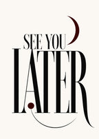 After hours text Poster