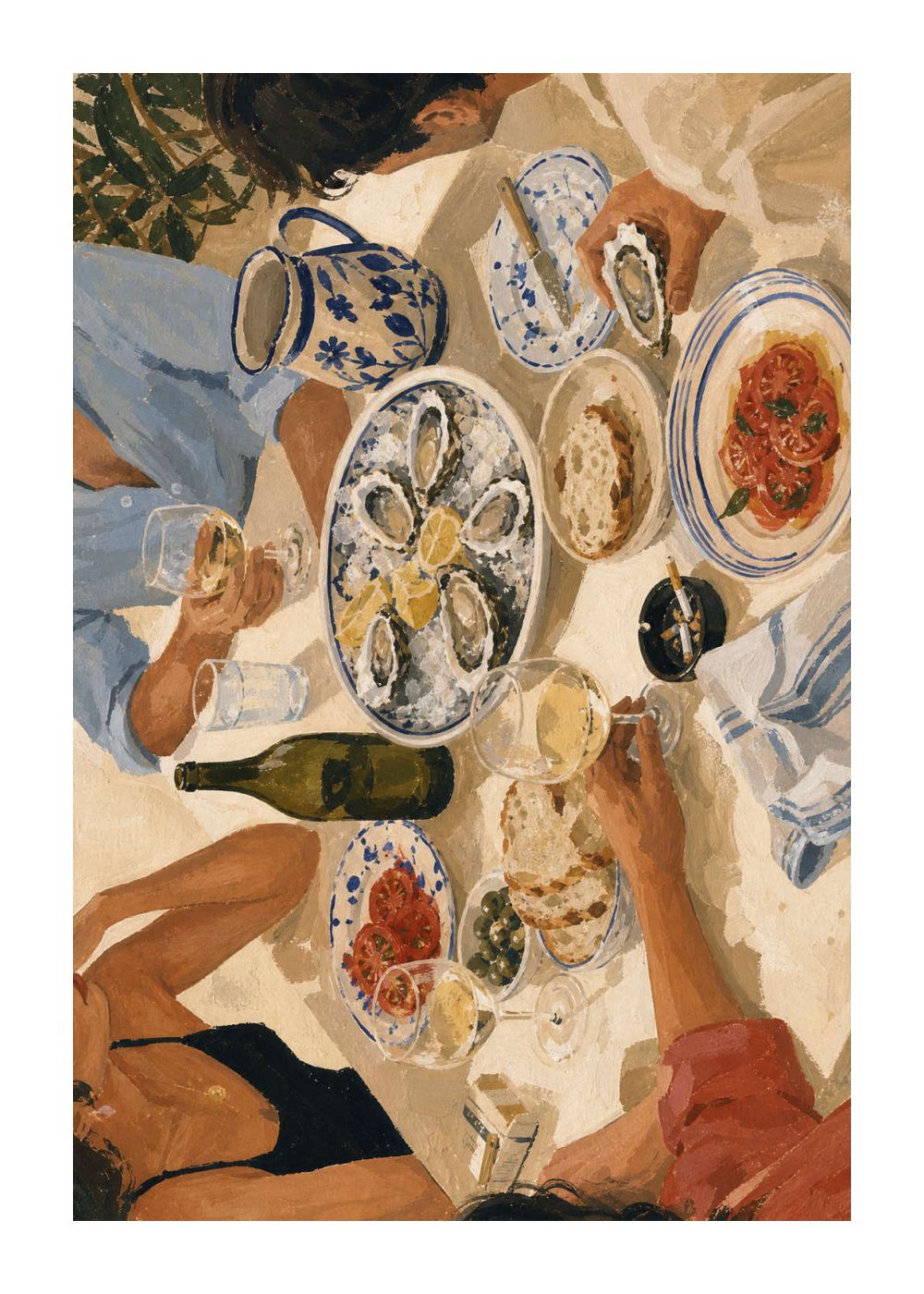 Late Lunch Poster