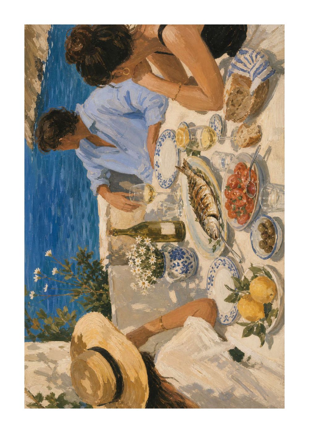 Lunch by the Sea Poster